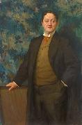 Heinrich Hellhoff Portrait des Kammersangers Paul Knupfer oil painting picture wholesale